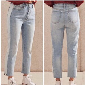 PacSun Two Panel High Waisted Mom Jeans Size 26 Women’s